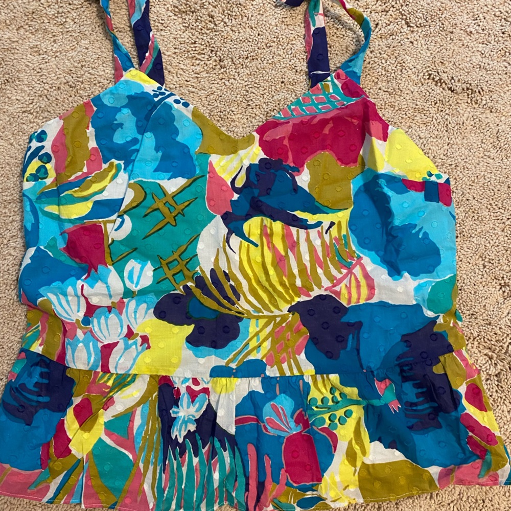 J crew peplum top
